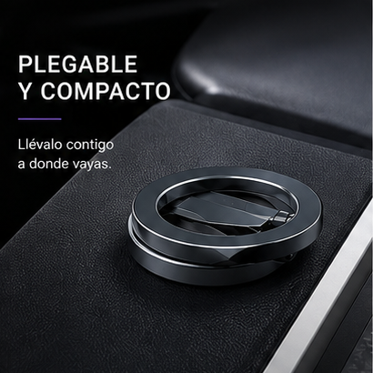 Soporte magnético plegable universal para teléfono móvil para coche, compatible con iPhone 15, 14, 13 Pro Max, Samsung y Huawei.