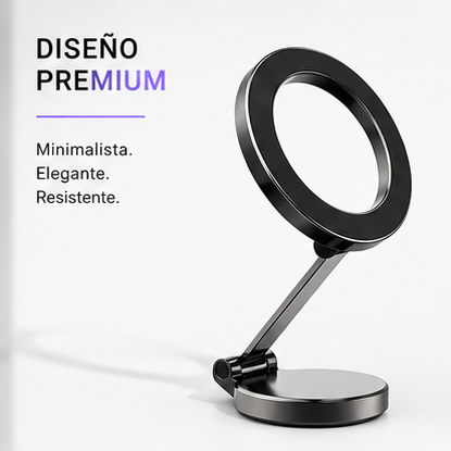 Soporte magnético plegable universal para teléfono móvil para coche, compatible con iPhone 15, 14, 13 Pro Max, Samsung y Huawei.